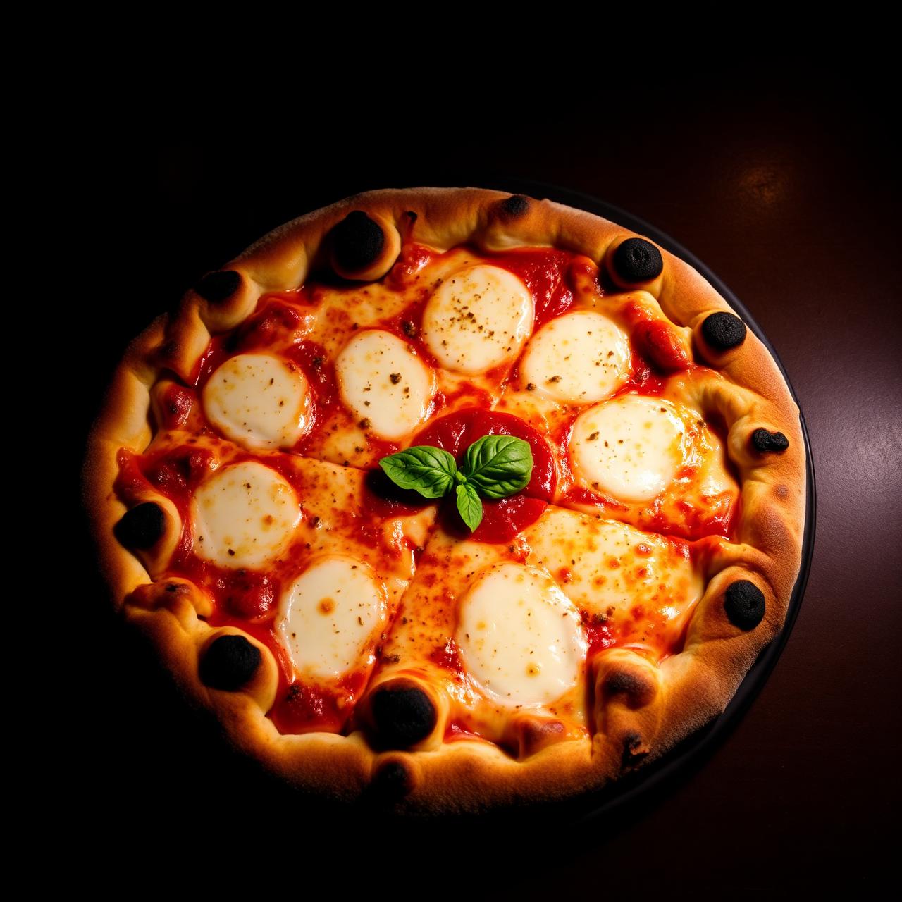Wood-fired pizza